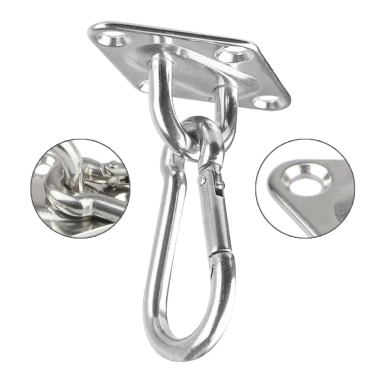 2 PCS 6mm 316 Stainless Steel Sand Bag Ceiling Hook Heavy Duty Swing Hangers - Tents & Accessories by PMC TechLife | Online Shopping South Africa | PMC TechLife | Buy Now Pay Later Mobicred