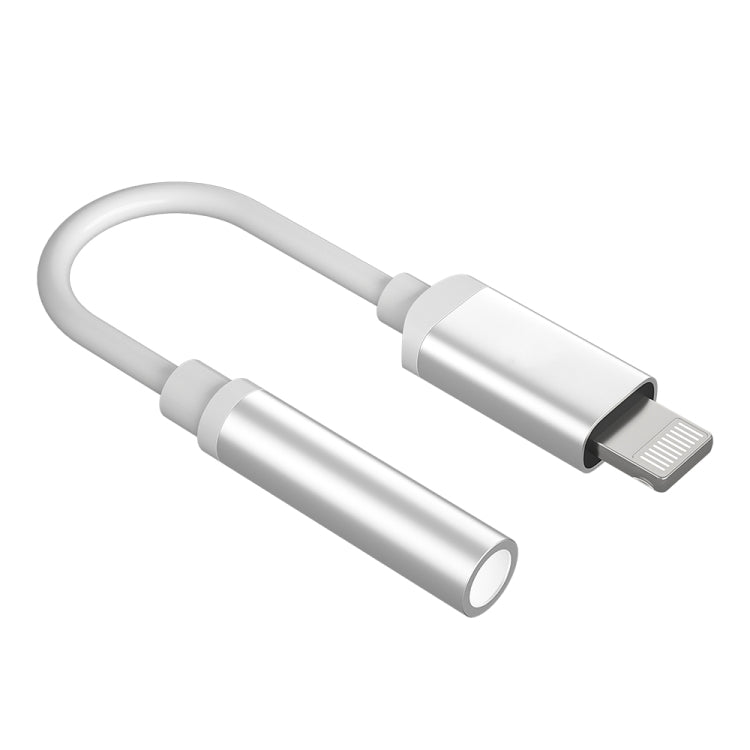 CVJ CM1 8 Pin Male to 3.5mm Female Earphone Audio Adapter(Silver) - free shipping - PMC Jewellery - Order now!