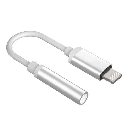CVJ CM1 8 Pin Male to 3.5mm Female Earphone Audio Adapter(Silver) - free shipping - PMC Jewellery - Order now!