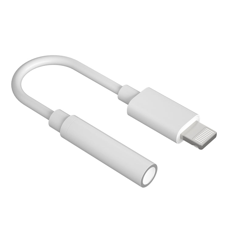 CVJ CM1 8 Pin Male to 3.5mm Female Earphone Audio Adapter(White) - free shipping - PMC Jewellery - Order now!