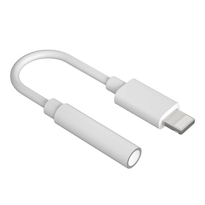 CVJ CM1 8 Pin Male to 3.5mm Female Earphone Audio Adapter(White) - free shipping - PMC Jewellery - Order now!