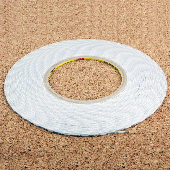 10 PCS 2mm Double Sided Adhesive Sticker Tape for Phone Touch Panel Repair, Length: 50m(White)