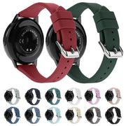 22mm Universal T-buckle Silicone Watch Band(Pink Sand)