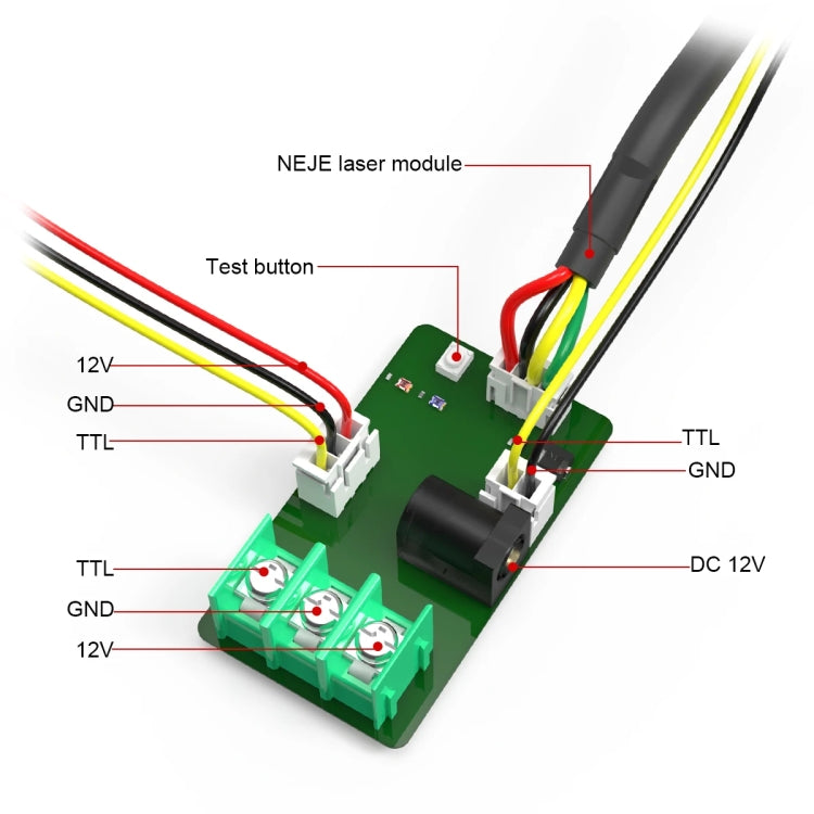 NEJE A40640 15W 450nm Laser Engraver Module Kits - free shipping - PMC Jewellery - Order now!