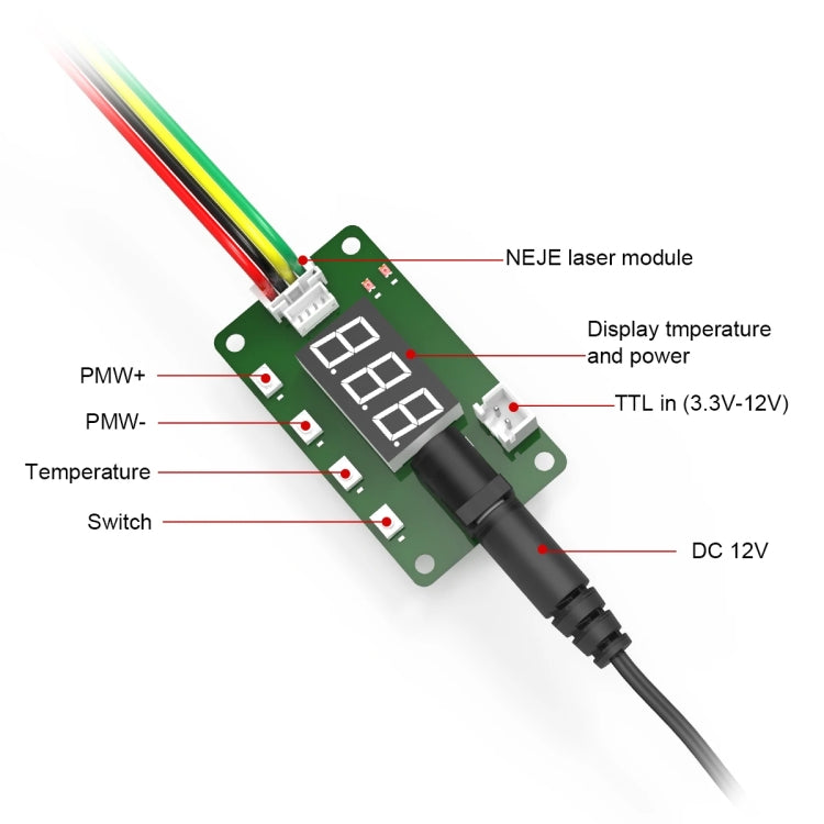 NEJE A40640 15W 450nm Laser Engraver Module Kits - free shipping - PMC Jewellery - Order now!