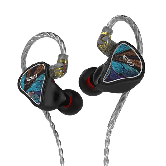 CVJ Angel Wings Hybrid Technology HiFi Music Wired Earphone No Mic - In Ear Wired Earphone by CVJ | Online Shopping South Africa | PMC Jewellery | Buy Now Pay Later Mobicred
