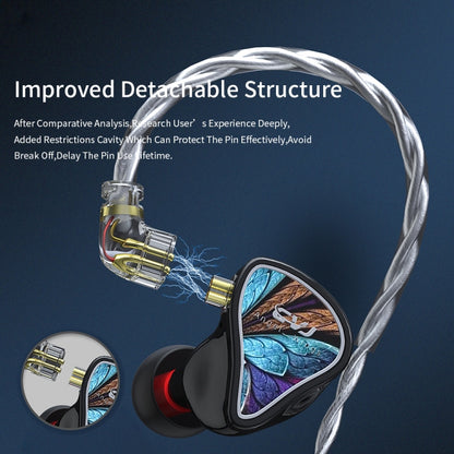 CVJ Angel Wings Hybrid Technology HiFi Music Wired Earphone No Mic - In Ear Wired Earphone by CVJ | Online Shopping South Africa | PMC Jewellery | Buy Now Pay Later Mobicred