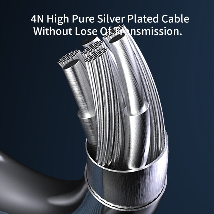 CVJ Angel Wings Hybrid Technology HiFi Music Wired Earphone No Mic - In Ear Wired Earphone by CVJ | Online Shopping South Africa | PMC Jewellery | Buy Now Pay Later Mobicred