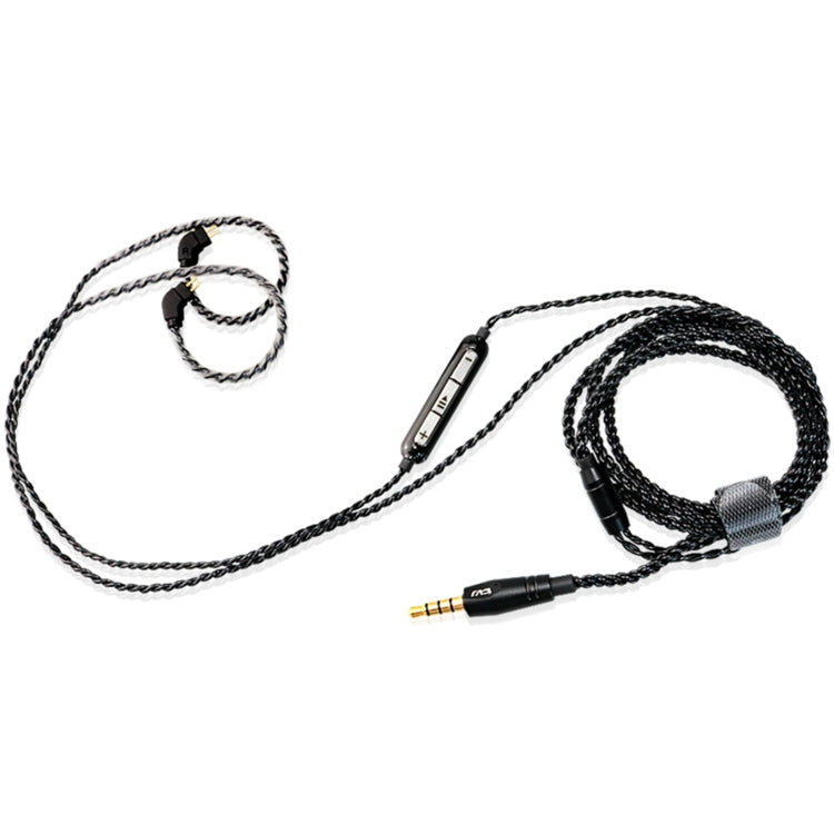 CVJ-V1 1.25m Oxygen-free Copper Silver Plated Upgrade Cable For 0.75mm Earphones, Without Mic - Cable & Splitter by CVJ | Online Shopping South Africa | PMC TechLife | Buy Now Pay Later Mobicred