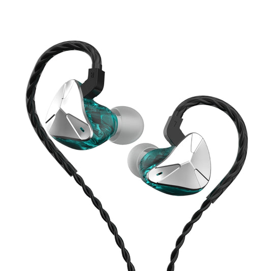 CVJ Demon Double Dynamic Coil HiFi Music Wired Earphone No Mic(Silver) - free shipping - PMC Jewellery - Order now!