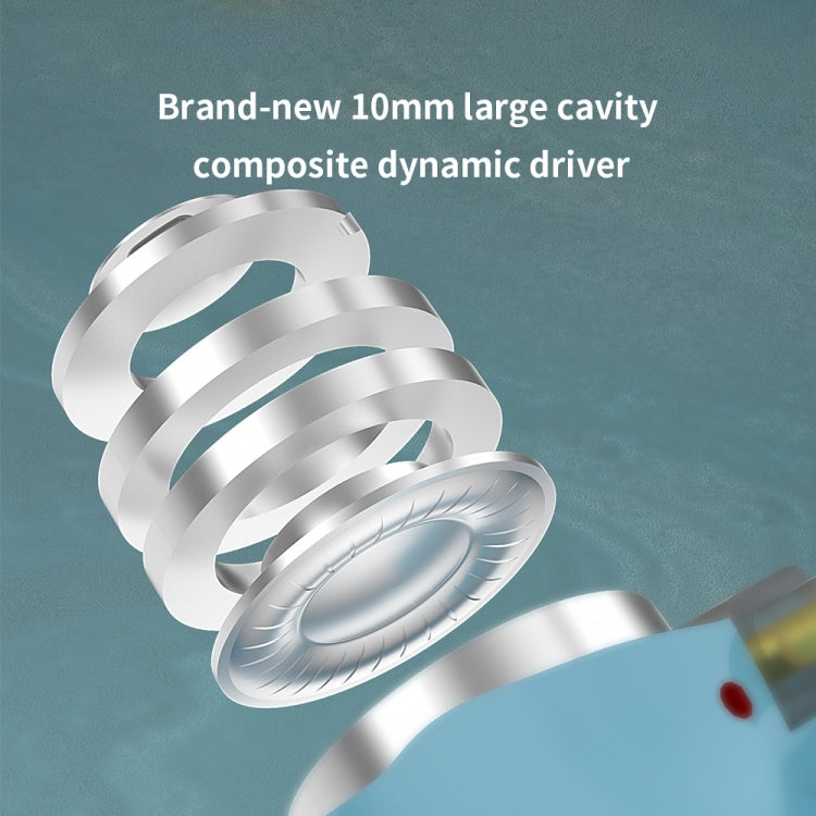 CVJ Hybrid Technology HiFi Music Wired Earphone No Mic(River) - free shipping - PMC Jewellery - Order now!