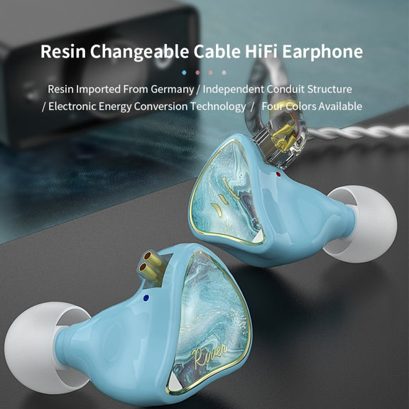 CVJ Hybrid Technology HiFi Music Wired Earphone With Mic(Autumn)