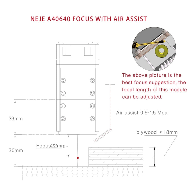 NEJE MASTER 3 MAX Laser Engraver with A40640 Dual Laser Beam Module(EU Plug) - free shipping - PMC Jewellery - Order now!