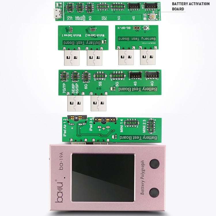 BAKU BA-19A Battery Polygraph for iPhone Battery(Rose Gold) - free shipping - PMC Jewellery - Order now!