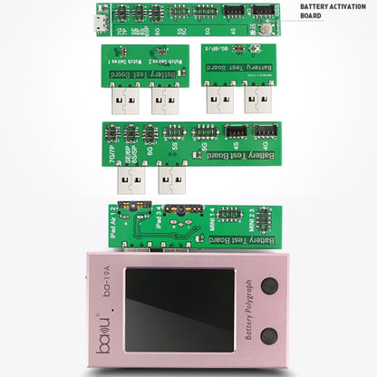 BAKU BA-19A Battery Polygraph for iPhone Battery(Rose Gold) - free shipping - PMC Jewellery - Order now!
