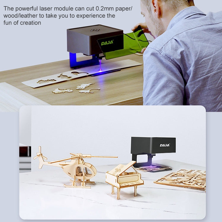 DAJA DJ6 Mini Laser CNC DIY Engraving Machine(EU Plug) - free shipping - PMC TechLife - Order now!