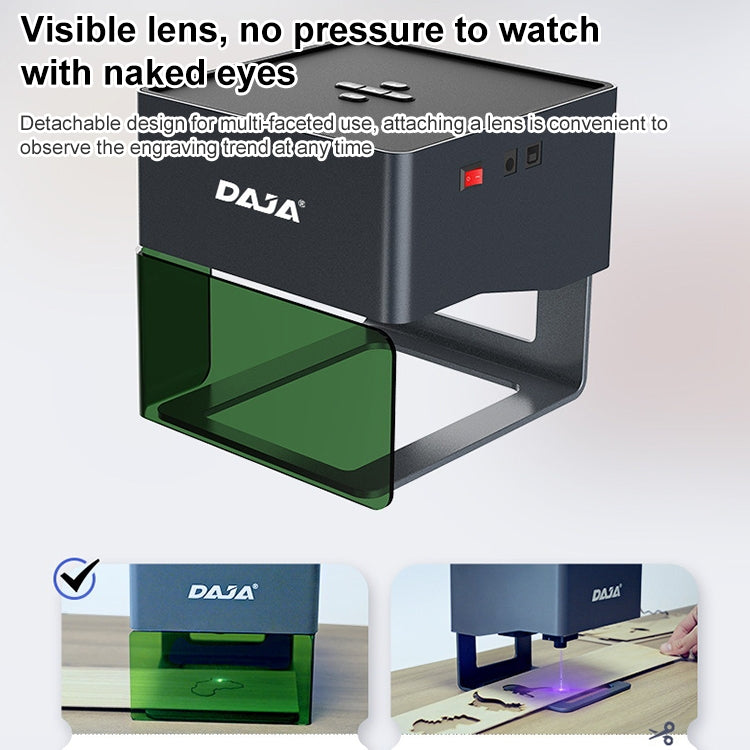 DAJA DJ6 Mini Laser CNC DIY Engraving Machine(EU Plug) - free shipping - PMC TechLife - Order now!