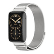 For Xiaomi Mi Band 7 Pro Mijobs Milan Magnetic Stainless Steel Watch Band(Silver) - Watch Bands by MIJOBS