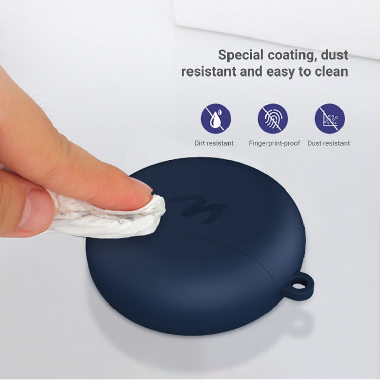 For OPPO Enco Air 2i Wireless Earphone Silicone Protective Case(Dark Green) - Other Earphone Case by PMC TechLife | Online Shopping South Africa | PMC TechLife