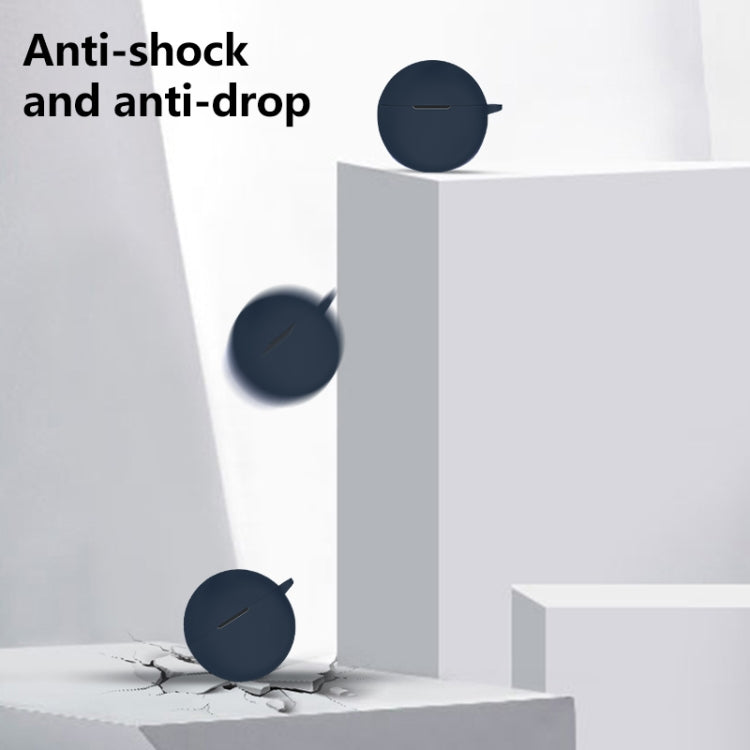 For OPPO Enco Air 2i Wireless Earphone Silicone Protective Case(White) - Other Earphone Case by PMC TechLife | Online Shopping South Africa | PMC TechLife