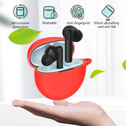 For OPPO Enco Air 2i Wireless Earphone Silicone Protective Case(White)