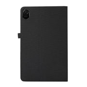 For Honor Pad 8 Fabric PU + TPU Flip Tablet Leather Case(Black)