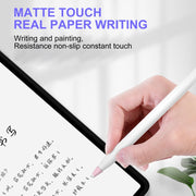 8 PCS / Set Fiber Texture Nib Protector For Apple Pencil(Transparent)