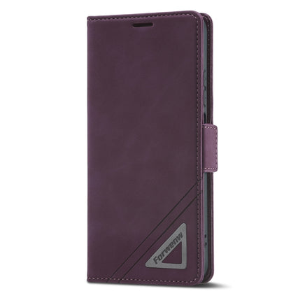 For Xiaomi Poco M4 Pro 4G Forwenw Dual-side Buckle Leather Phone Case(Wine Red) - free shipping - PMC Jewellery - Order now!