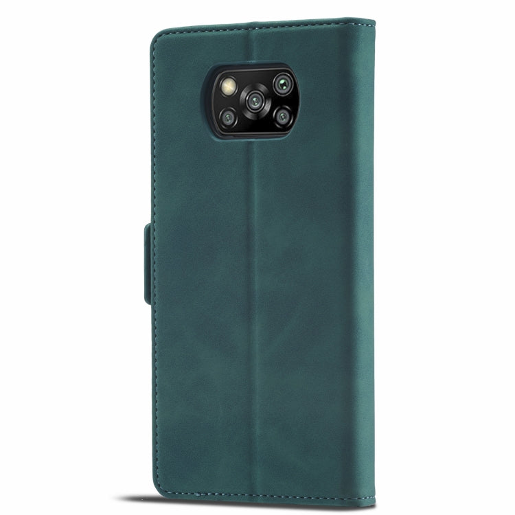 For Xiaomi Poco X3 Pro / X3 / X3 NFC Forwenw Dual-side Buckle Leather Phone Case(Dark Cyan) - Xiaomi Cases by Forwenw | Online Shopping South Africa | PMC Jewellery | Buy Now Pay Later Mobicred