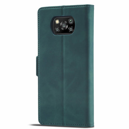 For Xiaomi Poco X3 Pro / X3 / X3 NFC Forwenw Dual-side Buckle Leather Phone Case(Dark Cyan) - Xiaomi Cases by Forwenw | Online Shopping South Africa | PMC Jewellery | Buy Now Pay Later Mobicred
