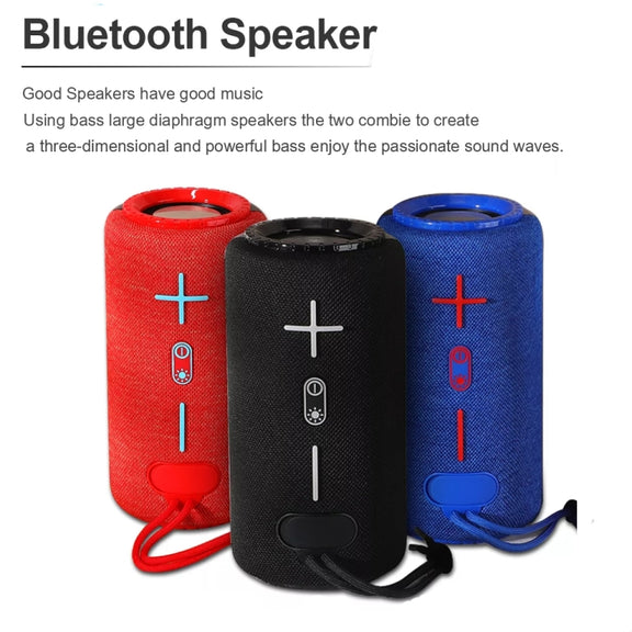 T&G TG639 10W Portable LED Light TWS Wireless Bluetooth Speaker(Light Blue)