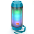 T&G TG643 Portable LED Light Waterproof Subwoofer Wireless Bluetooth Speaker(Light Blue) - Waterproof Speaker by T&G | Online Shopping South Africa | PMC TechLife | Buy Now Pay Later Mobicred