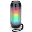 T&G TG643 Portable LED Light Waterproof Subwoofer Wireless Bluetooth Speaker(Black) - Waterproof Speaker by T&G | Online Shopping South Africa | PMC TechLife | Buy Now Pay Later Mobicred