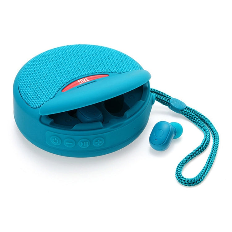T&G TG808 2 in 1 Mini Wireless Bluetooth Speaker Wireless Headphones(Light Blue) - Mini Speaker by T&G | Online Shopping South Africa | PMC TechLife | Buy Now Pay Later Mobicred