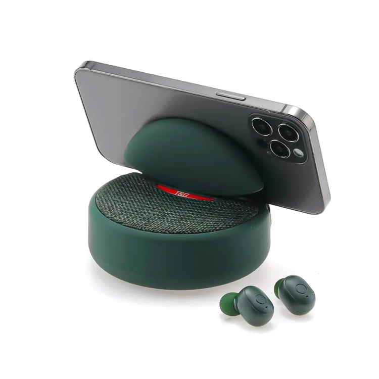 T&G TG808 2 in 1 Mini Wireless Bluetooth Speaker Wireless Headphones(Blue) - Mini Speaker by T&G | Online Shopping South Africa | PMC TechLife | Buy Now Pay Later Mobicred