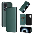 For Xiaomi 12T / 12T Pro / Redmi K50 Ultra Carbon Fiber Texture Flip Leather Phone Case(Green) - free shipping - PMC TechLife - Order now!