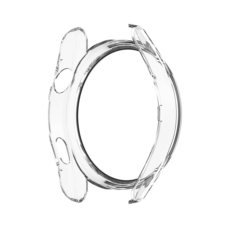 For Huawei Watch3 Pro New PC + Tempered Glass Integrated Protective Watch Case(Transparent White) - Watch Cases by PMC Jewellery | Online Shopping South Africa | PMC Jewellery | Buy Now Pay Later Mobicred
