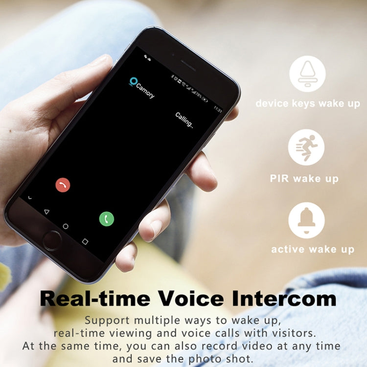 T30 Tuya Smart WIFI Video Doorbell Support Two-way Intercom & Night Vision(Black) - Video DoorBell by PMC TechLife | Online Shopping South Africa | PMC TechLife