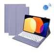 A0N4 Detachable Sheep Pattern TPU Bluetooth Keyboard Tablet Leather Case For Xiaomi Pad 5 Pro 12.4(Purple) - Mi Pad 5 Pro 12.4 Case by PMC TechLife | Online Shopping South Africa | PMC TechLife