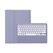 A0N4 Detachable Sheep Pattern TPU Bluetooth Keyboard Tablet Leather Case For Xiaomi Pad 5 Pro 12.4(Purple)