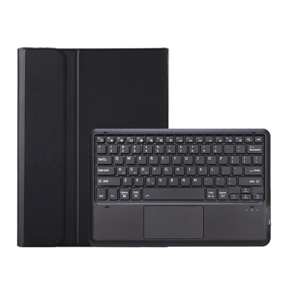 A0N4-A Detachable Sheep Pattern TPU Bluetooth Keyboard Tablet Leather Case with Touchpad For Xiaomi Pad 5 Pro 12.4(Black)