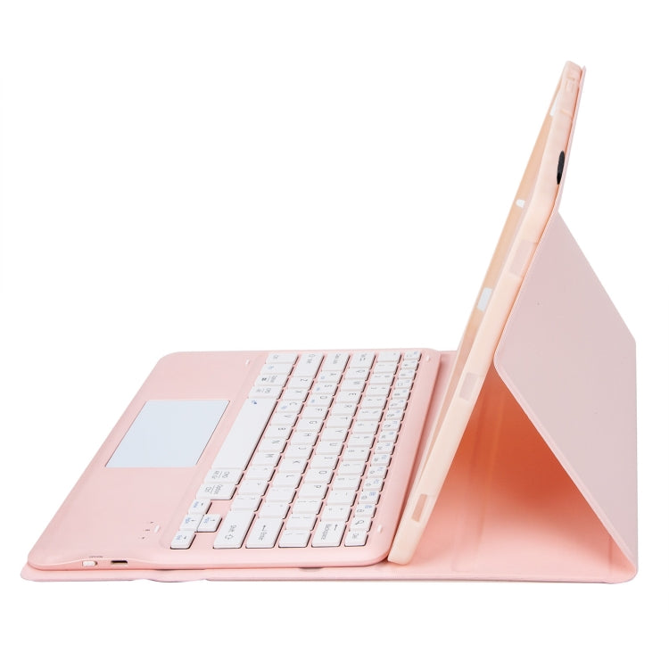 A0N4-A Detachable Sheep Pattern TPU Bluetooth Keyboard Tablet Leather Case with Touchpad For Xiaomi Pad 5 Pro 12.4(Pink) - Mi Pad 5 Pro 12.4 Case by PMC TechLife | Online Shopping South Africa | PMC TechLife