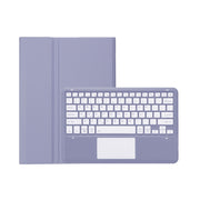A0N4-A Detachable Sheep Pattern TPU Bluetooth Keyboard Tablet Leather Case with Touchpad For Xiaomi Pad 5 Pro 12.4(Purple)
