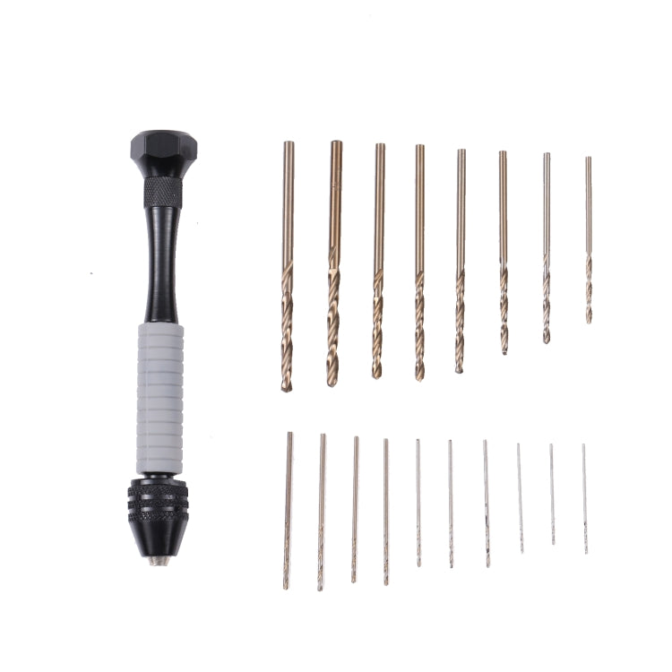 Precision Pin Vise Mini Twist Drill Bits Hand Drill Set, Model:8009 - Drill & Drill Bits by PMC TechLife | Online Shopping South Africa | PMC TechLife