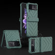 For Samsung Galaxy Z Flip4 GKK Magnetic Folding Swivel Armored Phone Case with Hinges(Forest Green) - free shipping - PMC TechLife - Order now!