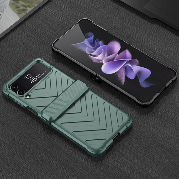 For Samsung Galaxy Z Flip4 GKK Magnetic Folding Swivel Armored Phone Case with Hinges(Sweet Pink) - free shipping - PMC TechLife - Order now!