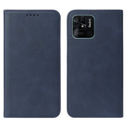 For Xiaomi Redmi 10C Magnetic Closure Leather Phone Case(Blue)