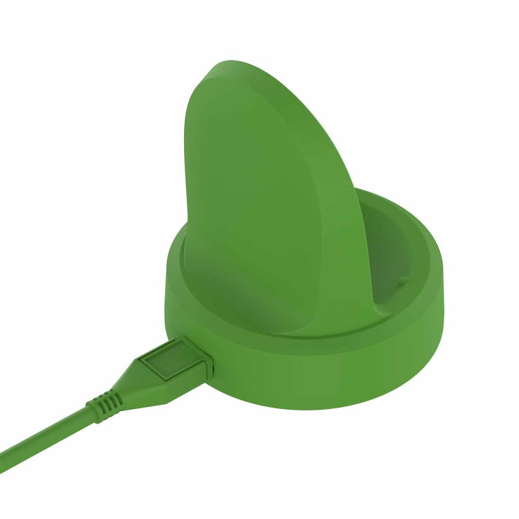 For Samsung Galaxy Watch5 / Watch5 Pro USB Vertical Magnetic Charger Holder(Green) - Charger by PMC TechLife | Online Shopping South Africa | PMC TechLife | Buy Now Pay Later Mobicred