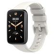 For Xiaomi Mi Band 7 Pro Litchi Texture Leather Watch Band(White)