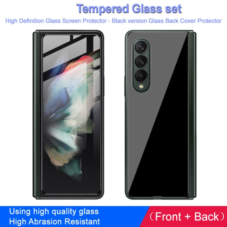 imak Front + Back Tempered Glass Protective Film For Samsung Galaxy Z Fold4 5G - Galaxy Tempered Glass by imak | Online Shopping South Africa | PMC TechLife | Buy Now Pay Later Mobicred